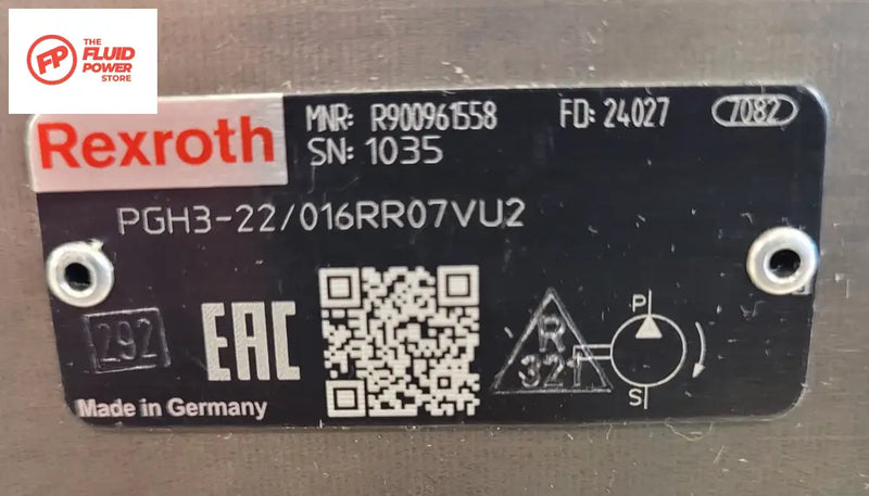 Pgh3-2X/016Rr07Vu2  Pumps